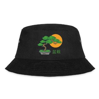 Bonsai Small Tree - Bucket Hat - black - Front - Lela (165cm)