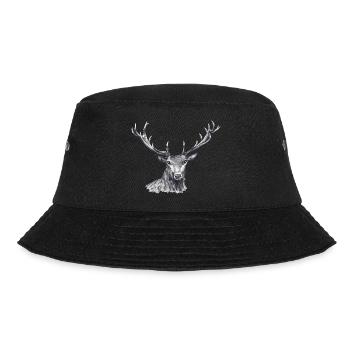 Deer - Bucket Hat - black - Front - Lela (165cm)