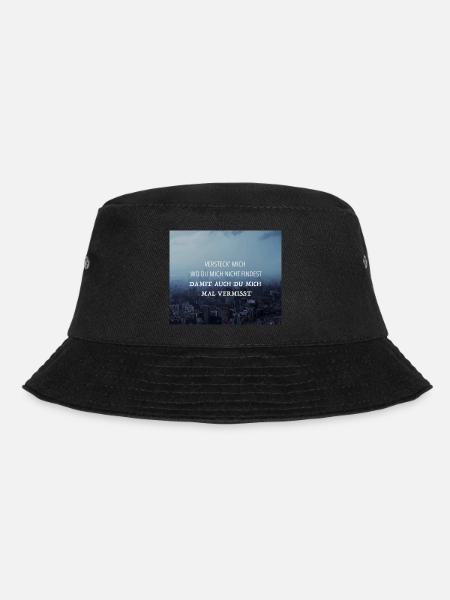 Ich will nur - Philipp Poisel - Bucket Hat - Schwarz