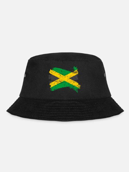 Drapeau de la Jamaïque - Bob - noir