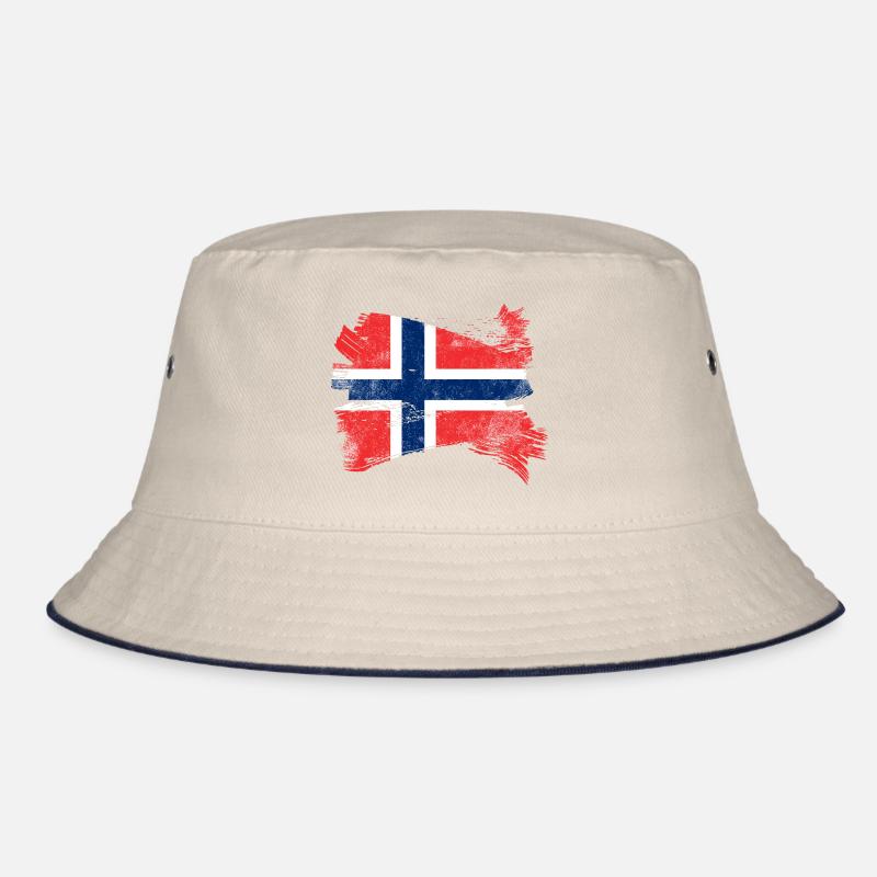 Norway Flag Bucket Hat
