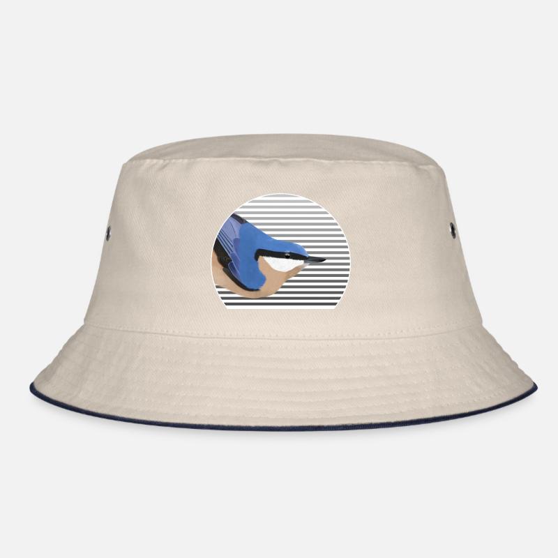 Nuthatch bird bird lover bird watcher Bucket Hat
