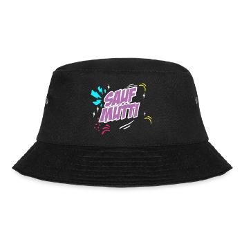 Saufmutti Mama on Tour Muttertagsgeschenk - Bucket Hat - Schwarz - Vorne - Lela (165cm)