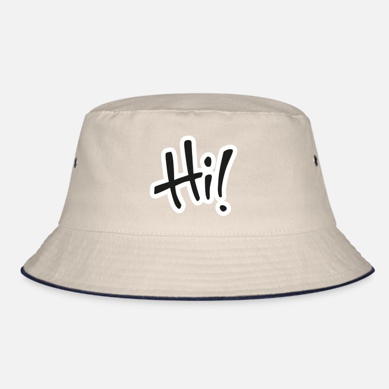 Hallo! Text Bucket Hat