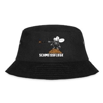 Schmeissfliege - Bucket Hat - Schwarz - Vorne - Lela (165cm)