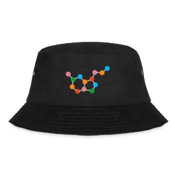 Molekül - Bucket Hat - Schwarz - Vorne - Lela (165cm)