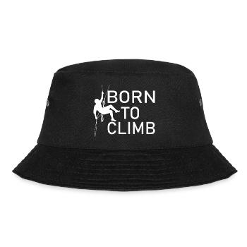 Bouldern Klettern Climbing - Bucket Hat - Schwarz - Vorne - Lela (165cm)