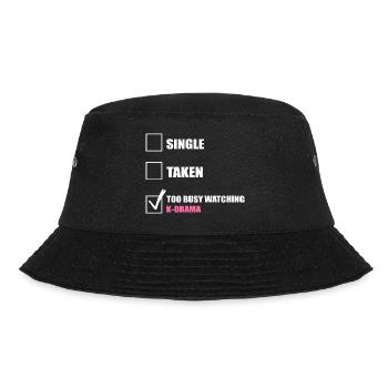 Busy K-drama to watch Kdrama addictive Gesch - Bucket Hat - black - Front - Lela (165cm)