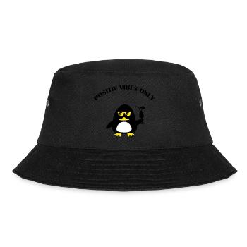 Beach Duck - Bucket Hat - Schwarz - Vorne - Lela (165cm)