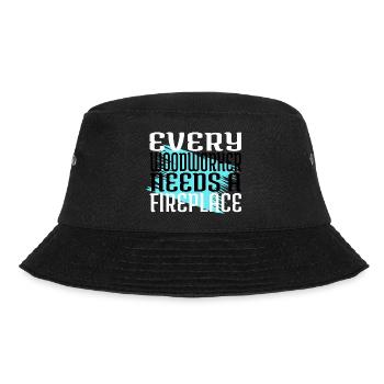 funshirt arborists union carpenter tshirts love - Bucket Hat - black - Front - Lela (165cm)