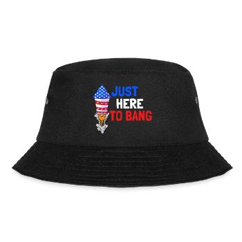 Just Here To Bang USA 4 juillet - Bob - noir - Devant - Lela (165cm)