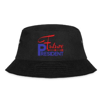Future President - Bucket Hat - black - Front - Lela (165cm)