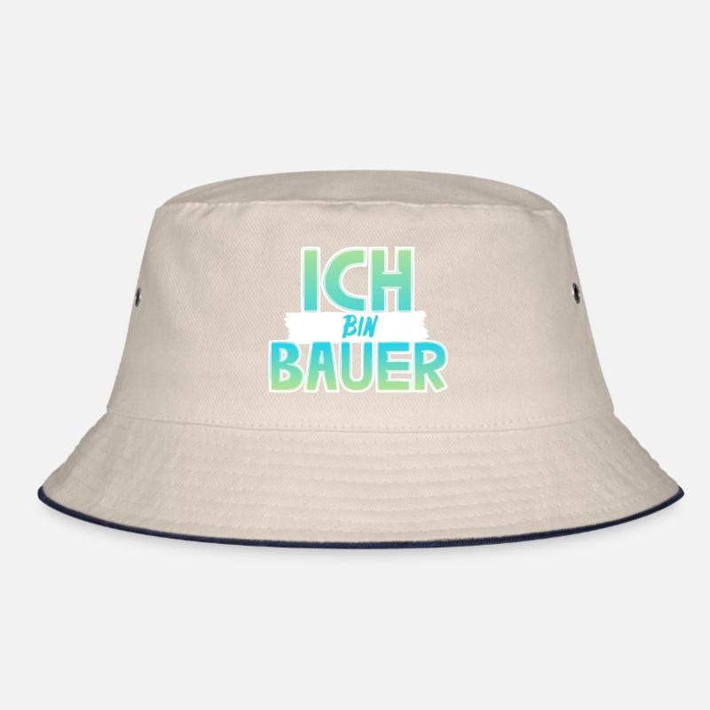 Ich bin Bauer Bucket Hat