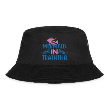 Mermaid In Training - Bucket Hat - Schwarz - Vorne - Lela (165cm)