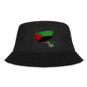 Mada Style Lion Puissance Drapeau Martinique - Bob - noir - Devant - Lela (165cm)