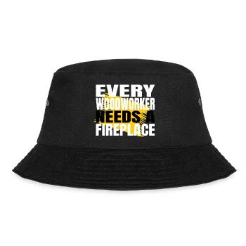 jokes carpenter hoodies and sweatshirts - Bucket Hat - black - Front - Lela (165cm)