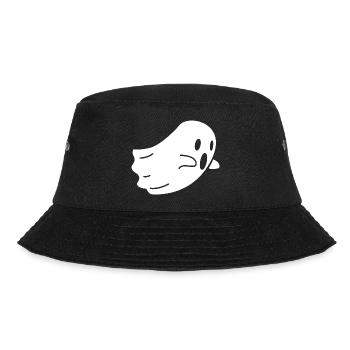 I’LL NEVER GHOST YOU - Bucket Hat - black - Front - Lela (165cm)