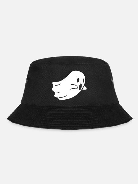 ICH WERDE DICH NIE GHOSTEN - Bucket Hat - Schwarz
