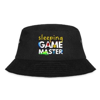 SCHLAFENDES SPIEL MASTER DRAGONS ADVENTURES RPG - Bucket Hat - Schwarz - Vorne - Lela (165cm)