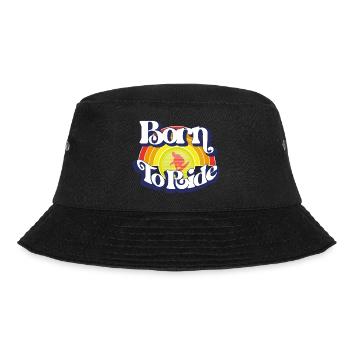 born to ride - Bucket Hat - black - Front - Lela (165cm)