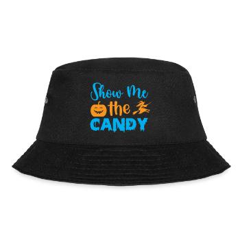 Show me the candy -halloween humor - Bucket Hat - black - Front - Lela (165cm)