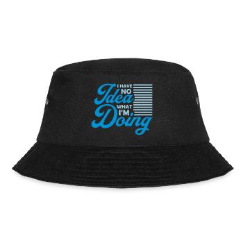 I Have No Idea - Bucket Hat - black - Front - Lela (165cm)