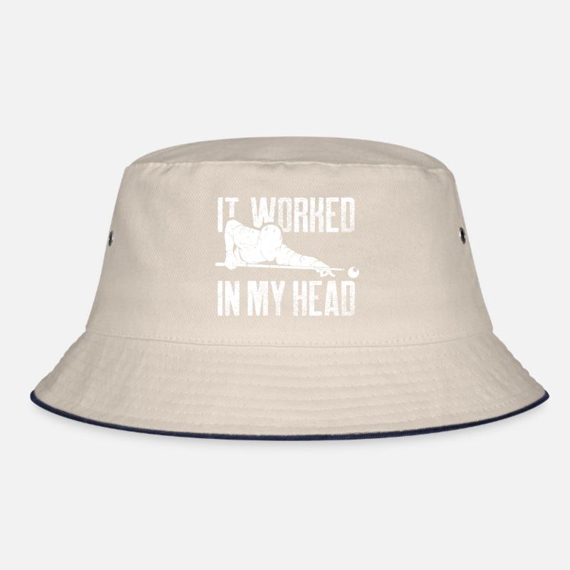 it worked in my head Design for a billird Bucket Hat