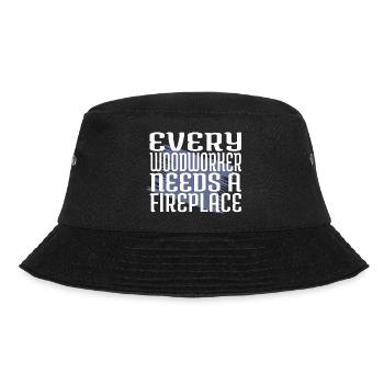 gift idea plumber jokes dad john carpenter - Bucket Hat - black - Front - Lela (165cm)