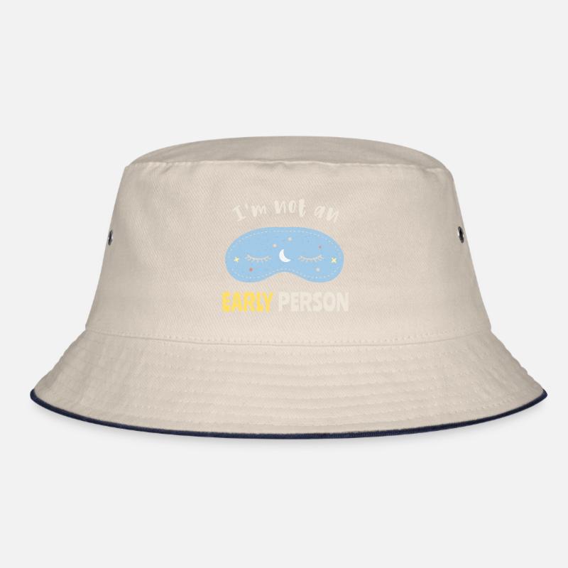 I'm not an early person Bucket Hat