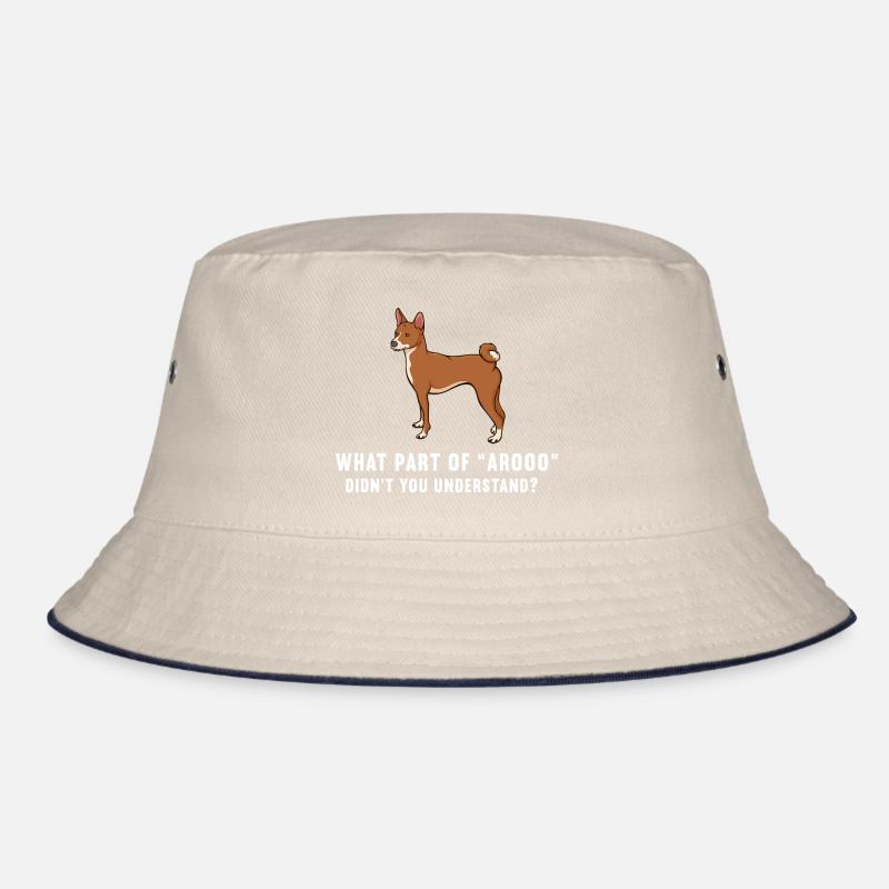 Basenji Hund Geschenk Bucket Hat