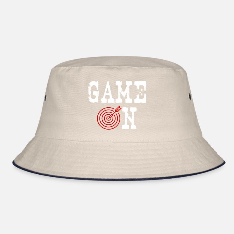 Darts Spruch Game On Darten Fans Geschenk Idee Bucket Hat