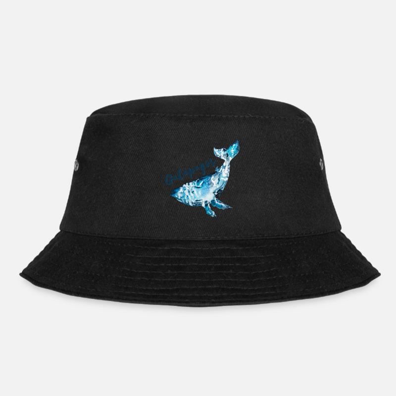Galapagos-Inseln Wal - Bucket Hat - Schwarz