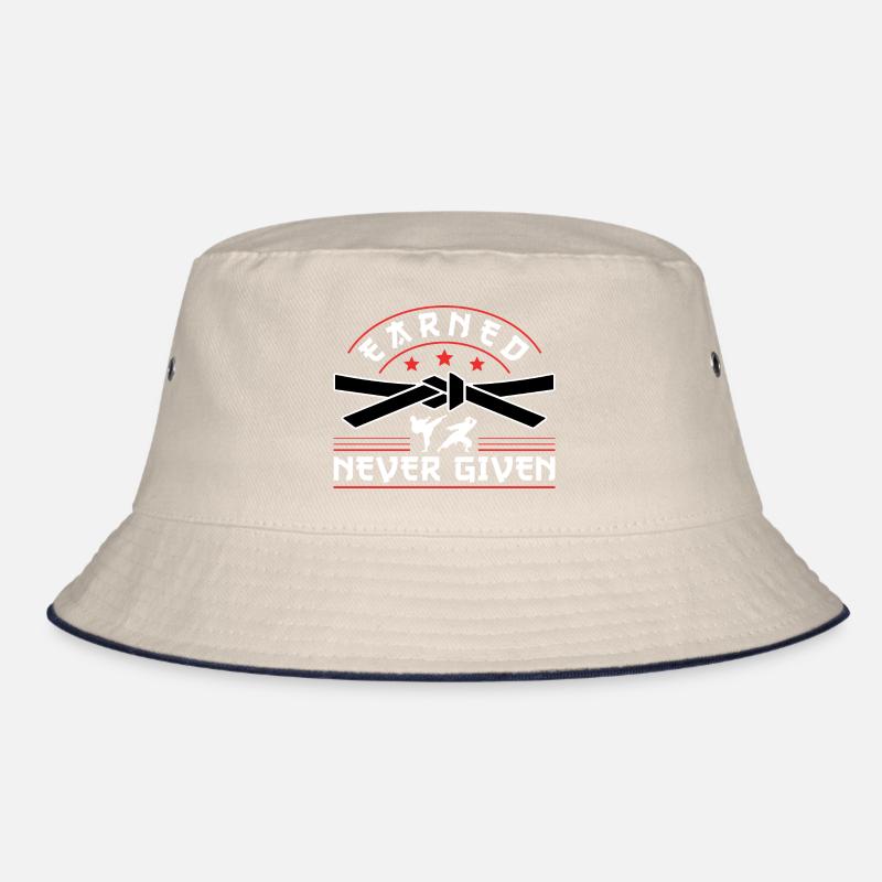 Karate Black Belt Gi Uniform Bucket Hat