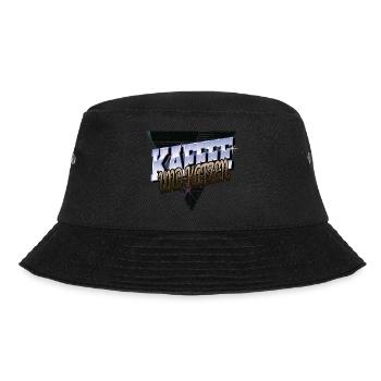süchtig frühstück trinken bürotasse coffeeshop - Bucket Hat - Schwarz - Vorne - Lela (165cm)
