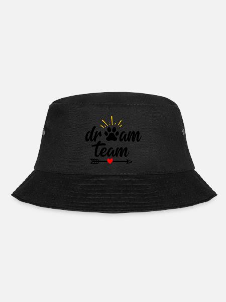 dreamteam - Bucket Hat - Schwarz