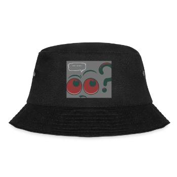 What Happend - Bucket Hat - Schwarz - Vorne - Lela (165cm)