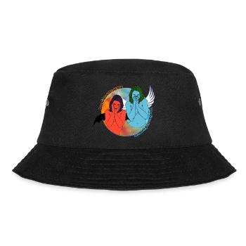 Good girls go to heaven, bad girls go everywhere - Bucket Hat - black - Front - Lela (165cm)
