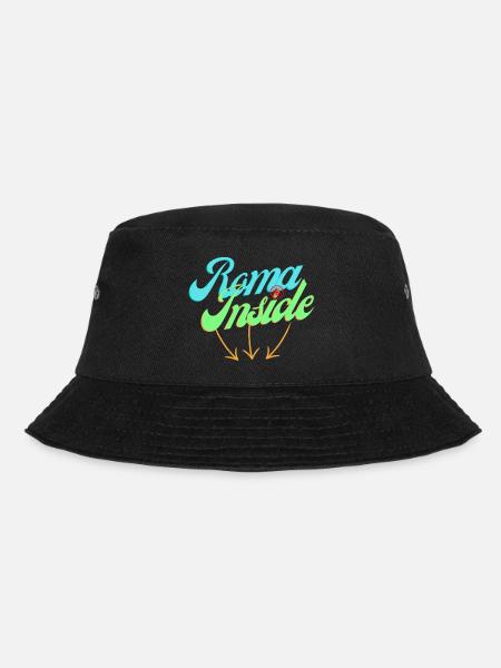 Rome Inside - Bucket Hat - black