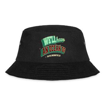 christmas vacation sayings beards bodybuilder - Bucket Hat - Schwarz - Vorne - Lela (165cm)