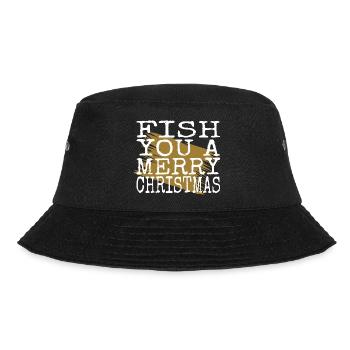 fishing tournaments bass fishing tshirts - Bucket Hat - Schwarz - Vorne - Lela (165cm)
