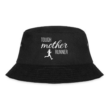 Tough Mother Runner - Bucket Hat - Schwarz - Vorne - Lela (165cm)