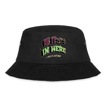 bday human rights cool design lgbt bear love - Bucket Hat - Schwarz - Vorne - Lela (165cm)