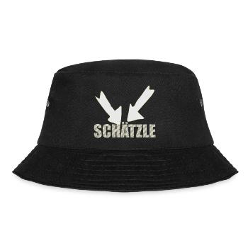 schätzle - Bucket Hat - Schwarz - Vorne - Lela (165cm)