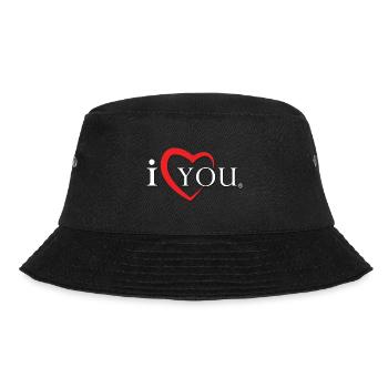 I love You Shade - Bucket Hat - Schwarz - Vorne - Lela (165cm)