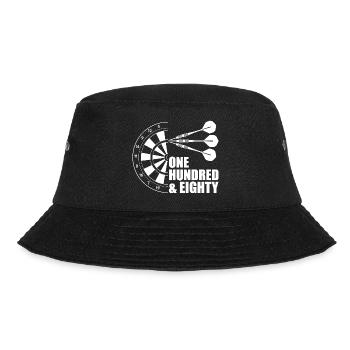 Darts Sports Fun - Bucket Hat - black - Front - Lela (165cm)