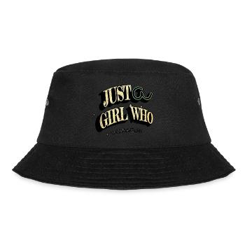 artistic family activity france statement attitude - Bucket Hat - Schwarz - Vorne - Lela (165cm)