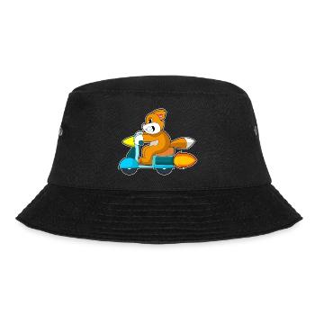 Cat Scooter - Bucket Hat - black - Front - Lela (165cm)