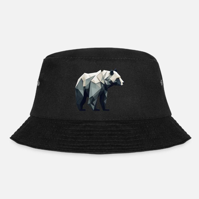 Ours minimaliste - Bob - noir