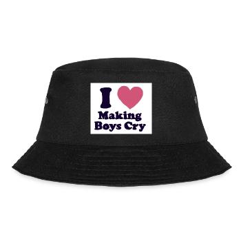 i Love making Boyscry - Bucket Hat - Schwarz - Vorne - Lela (165cm)