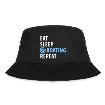 Steering wheel, boating, water sports - Bucket Hat - black - Front - Lela (165cm)